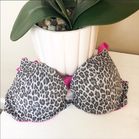 PINK Victoria's Secret Other - VS Pink | Leopard Cheetah Print Bra 36A